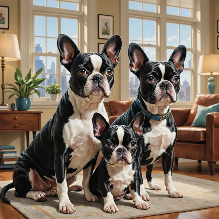 Собаки, которые покоряют сердца: почему выбор между Бостон терьером и французским бульдогом так важен