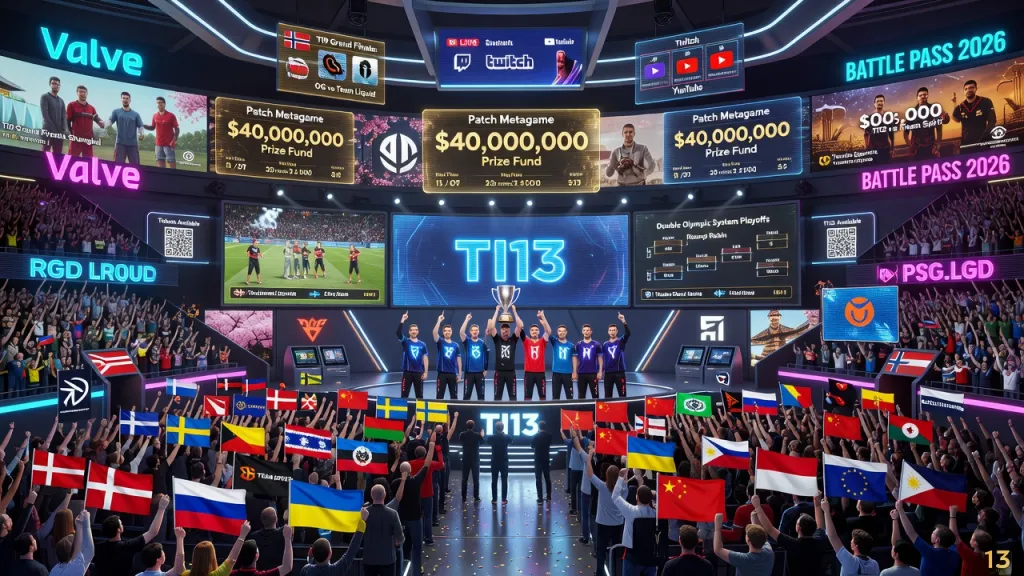 Когда будет The International 2026: даты главного турнира Dota 2